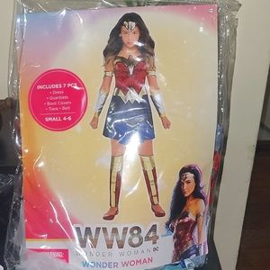 Toddler Girl Wonder Woman 84 Costume size Small 4-6
